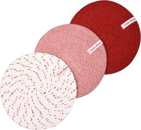 Hph03 Serenehomes Grey Trivet Set Kitchen Coasters Best For Hot Pot/hot Dishes/bowl/