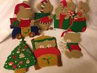 Seven Adorable Christmas Holiday Decor Pot Holder Hot Pads Lot Retro Nwt 078742110578
