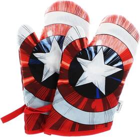 Seven20 882041040609 Captain America Shield Fabric Oven Mitt 2-pack