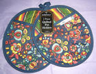 Sf85660 Sedafrance Quilted Pot Holder Pocket Mitt Set Of 633125856605