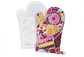 Sfs Blank 653801241280 Oven Mitts Sublimation Set 2 Pieces Both Are Right-handed Glove Heat