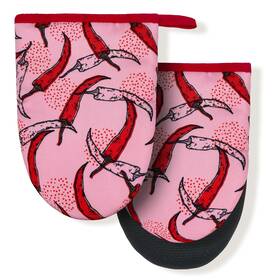 Kxstjslbvfwp-643683189 Shbyygr Mexican Hot Peppers Chili Pink Red Mini Silicone Oven Mitts Heat Slip Resist