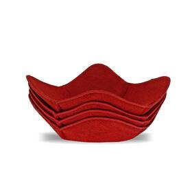 Sheff 787416060858 Set Of 4 Plate Huggers Microwave Holder Reusable Large Bowl Holders Washab