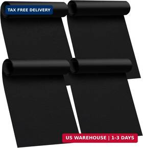 Shenzhenshi Xuemeiyuan Keji Youxiangongsi 792105835549 Oven Liners For Bottom Of - 4 Pack Large Heavy Duty Mats 17 Inch X 25