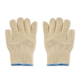 Bd3137811 Shop Lc Set Of 2 White Cotton Polyester Anti Burn Magic Oven Gloves One Size Fits