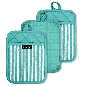 Silicone Pot Holders Set Of 3 Heat Resistant Non Slip Potholders Professional Ov