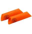 Simple Basic Goods Silicone Garlic Peeler Set Of 2 Orange 748006320707