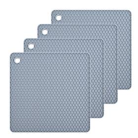 Smithcraft 192236831500 Silicone Trivets Mats Pot For Countertop Pads Heat Resistant Table Placemats