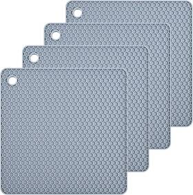 Smithcraft 445051254270 Silicone Trivets Mats Pot Mat For Countertop Trivet Pads Hea