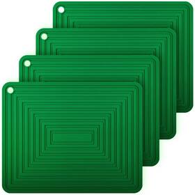 B09ztqvr23 Smithcraft Silicone Trivets For Dishes Pots And Pans Green Non Slip Hot Pads