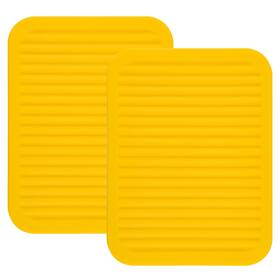 Lp18006 Smithcraft Yellow Silicone Trivet Mat For Hot Pans And Potss Pads Counter Heat Resistant