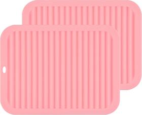Spus003 Smithcraft Silicone Trivets For Hot Dishes Pots And Pans Pink