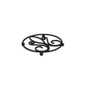 35510 Spectrum Diversified Patrice Heatresistant Steel Dining Protector Classic Metal Trivet Table Holds Ho