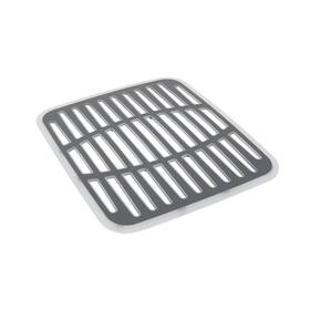 A25712 Spectrum Diversified Small Gray Cora Kitchen Sink Mat