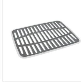 A25812 Spectrum Diversified Cora 12 Inch L X 16 W 1 H Plastic Sink Mat