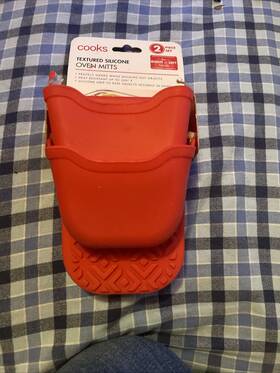 Speedway 848974145231 1pc Silicone Bbq Heat Resistant Gloves Oven Grill Pot Kitchen Cooking Mitts