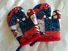 Spiderman Handmade Childrens Oven Mitts