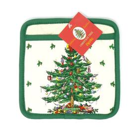 Spode 021864270439 Christmas Tree Oven Mitt 8 Inch X Square Hot Pad