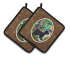 Ss8429pthd Carolines Treasures Portuguese Water Dog Potholder Set Of 638508380814