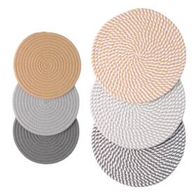 Tr24-18-2 Sswsbyke Trivet Set 3pcs 7 Inch And 9 Large Trivets For Hot Dishes