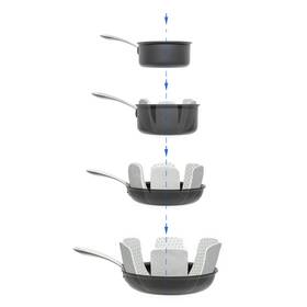 Stack Store Plus More 635833582777 Pan And Pot Protectors Set Of 616 Inch Long Cookware Protector Set/pots Pans Div