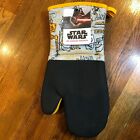 C3p0 Star Wars Wookie Drawing Cute 2pk Oversized Kitchen Oven Mitts Nwt