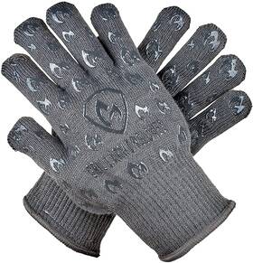 B00zorpcgg Starmade Group Oven Gloves 932 F Extreme Heat And Cut Resistant Mitts With Fingers For Bbq