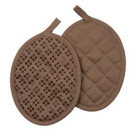 Sticky Toffee 840525030102 Pot Holders Silicone Set Of 2 Heat Resistant Hot Pads 500 Degrees Nonslip Silico