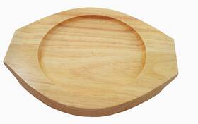 Sunrise 817787022398 Kitchen Supply Wood Underliner/trivet For Cast Iron Beige Color