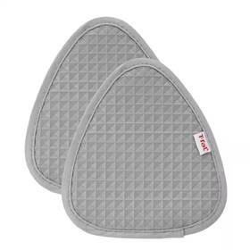 T-fal 313053269257 Grey Waffle Silicone Pot Holder 2-pack