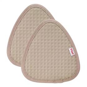 T-fal 313107764752 Sand Waffle Silicone Pot Holder 2-pack