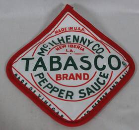 Tabasco 011210854840 Mc Ilhenny Co Brand Pepper Sauce Potholder Size 8ft X 8 Inch New Without Tag