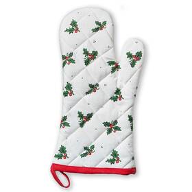 G20380 Tag Oven Mitt Vintage Holly