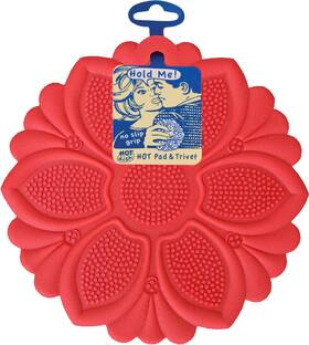 539805-1415 Talisman Designs No-slip Grip Silicone Hot Pad And Trivet Surface Protection From Dishes Up 539805-1415 Talisman Designs No-slip Grip Silicone Hot Pad And Trivet Surface Protection From Dishes Up