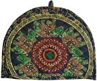 Tea00006 Marudhara Fashion Indian Cotton Mandala Green Tea Cosy Elephant Printed