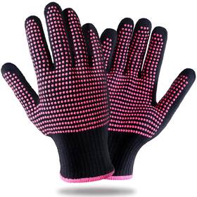 Tcb080 Teenitor 2 Pcs Heat Resistant Gloves With Silicone Bumps Professional Proo