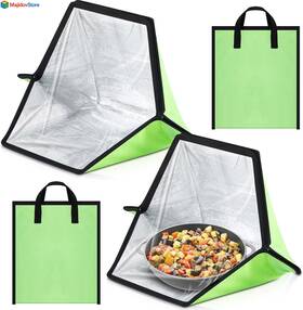 Teenyyou-sgbe-2940 Teenyyou 2pc Premium Solar Oven Portable Outdoor Cooker And Camping Reinforced