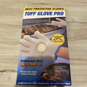 Tek678 Tekno Tuff Glove Pro Heat Protective Gloves Kitchen Bbqs Protects Up To 500 F