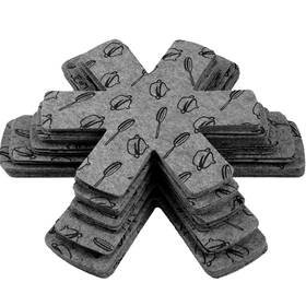 Ew-tessco-2477 Tessco For You 40-pc Cookware Protectors Pot Pan Separators In 5 Sizes Bulk Pack