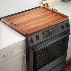 Tidita 662476799408 Acacia Stove Top Covers For Electric - Noodle Board Gas Stovetop