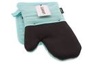 Tj22169aqua Cuisinart Kitchen Oven Rectangle Potholder With Pocket Set 021808513677