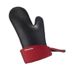 Tkg 793842022025 Kitchen Grips Chefs Mitt Small Cherry/black