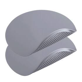 B0b2pch52h To Encounter Silicone Microwave Mat - Round 12 Inch X Set Of 2 Heat Resistant Multifunct