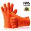 Tp-100 Thermopro Barbecue Heat Resistant Silicone Gloves Oven Kitchen Grill Bbq