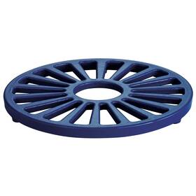 079ds Tramontina 759284100097 80131/079ds Gourmet Enameled Cast Iron Round Trivet 7 Inch Gradated Cobalt