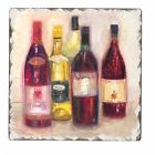 Cart15179 Trivet Chardonnay Sketch Counter Art