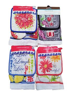 True Living 028332563819 4 Complete Sets Of 3-4 Pieces This Could Be Gifts