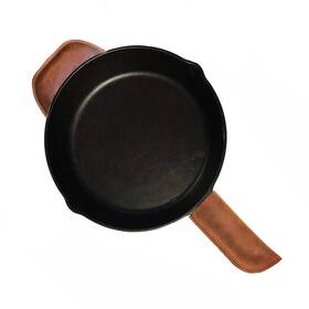 B08nsw9lg1 Trumoter Handmade Genuine Leather Cast Iron Pot Handle Cover Assist Pan Holder D