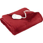 Tsm8us-r310-25b00 Sunbeam Microplush Heated Throw In Garnet 027045758116