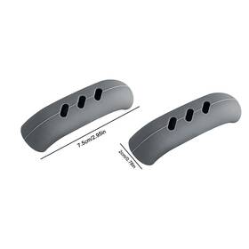 J1988 Turbo-roofinds 2pcs Silicone Pan Handle Cover Heat Insulation Assist Holder Grip Sleeve